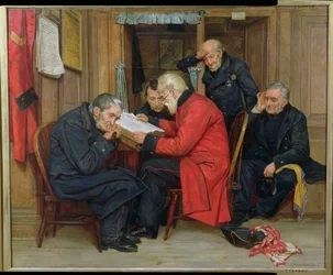 Pensionnaires de Chelsea dans les Longs Dortoirs, 1879